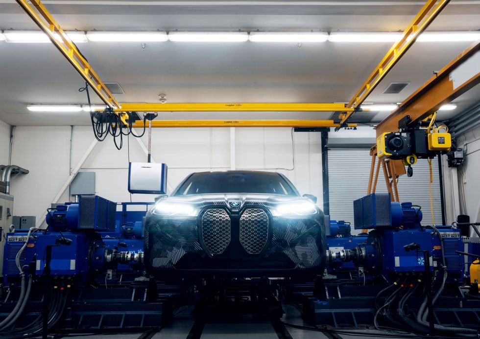 BMW iX with Prototype Dual-Chemistry Battery Has a Lot More Range