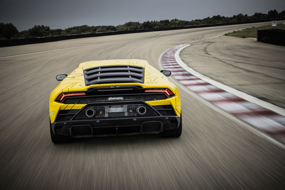 See Photos of Lamborghini Testing Its New Active Wheel Hub Tech