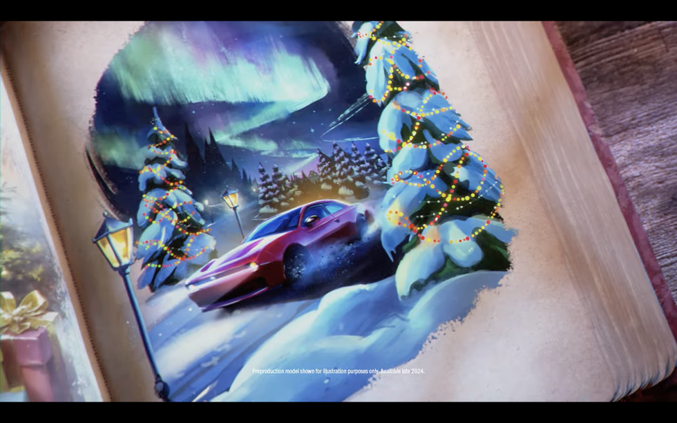 2025 Dodge Charger Teased In Christmas-Themed Advertisement