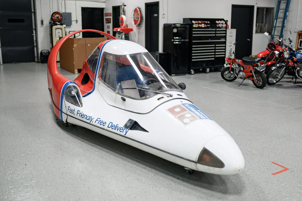 History’s Wildest Pizza-Delivery Vehicle Is up for Auction on Bring a Trailer