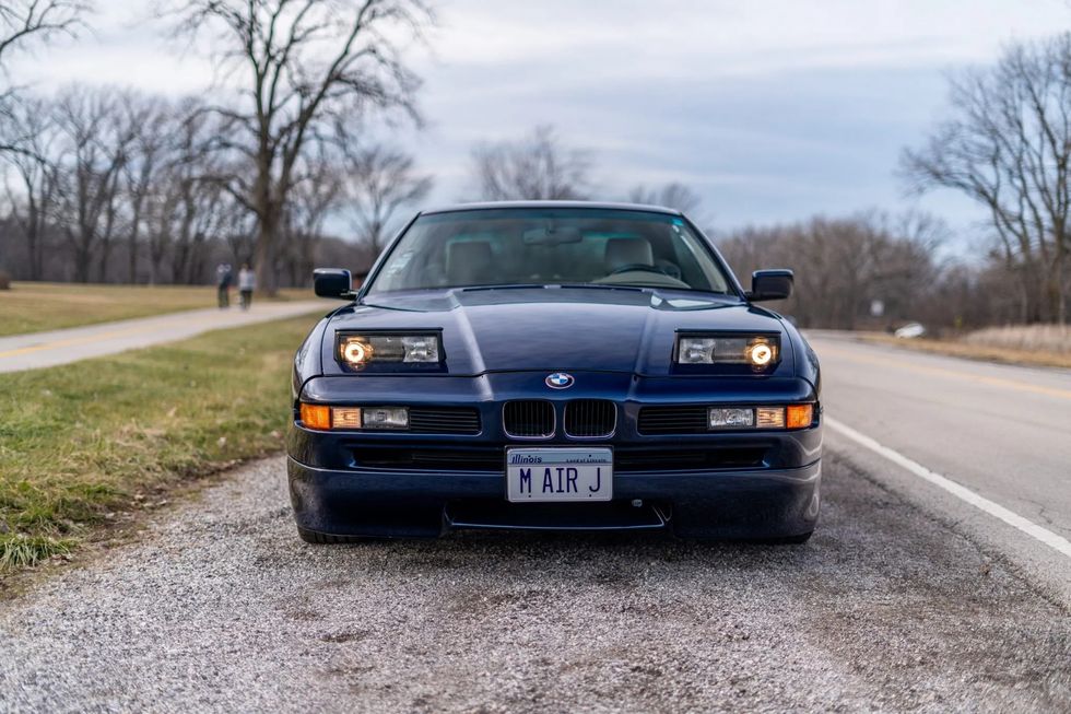 Be Like Mike: Michael Jordan’s BMW 850i for Sale on Bring a Trailer
