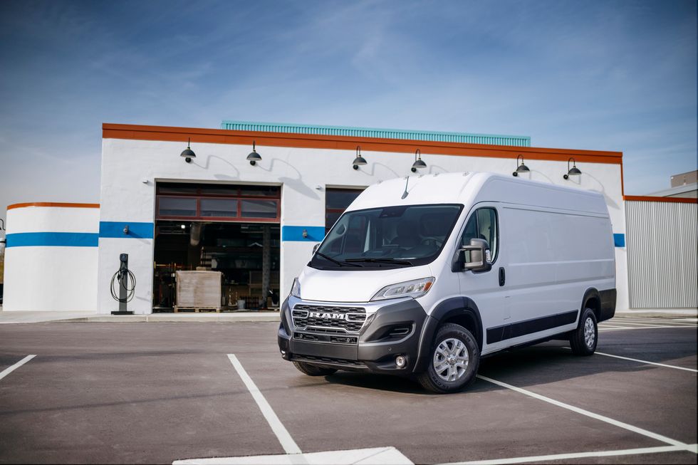 2024 Ram ProMaster EV Targets Last-Mile Deliveries with 162-Mile Range