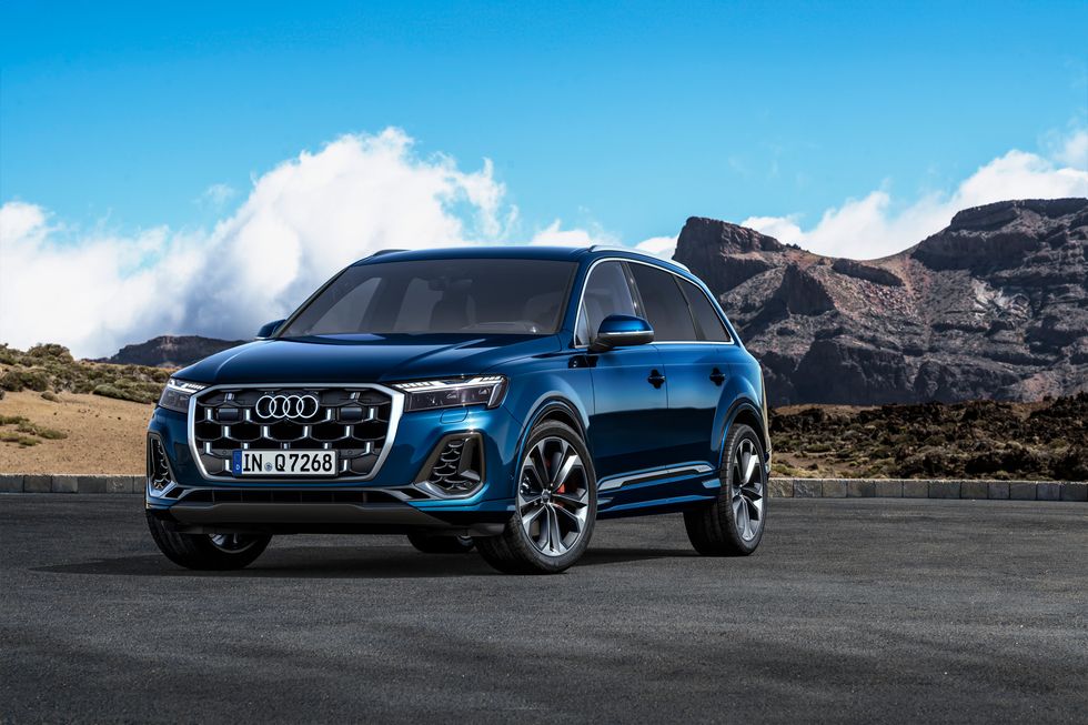 2025 Audi Q7 and SQ7 Freshen Up with New Faces, Other Tweaks
