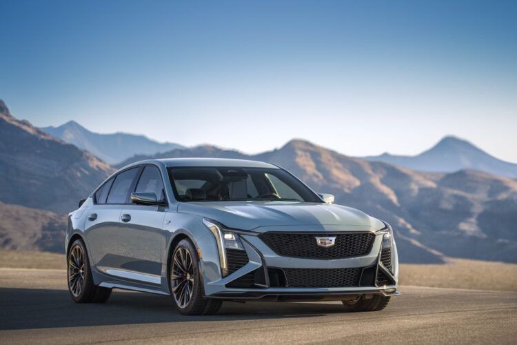 2025 Cadillac CT5-V Blackwing Has a Meaner Face, Same 668-HP V-8