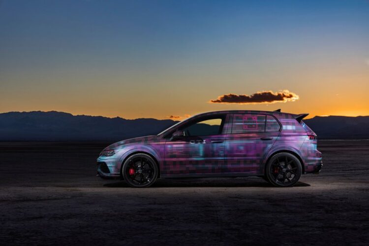 View Photos of the 2025 Volkswagen Golf GTI Prototype