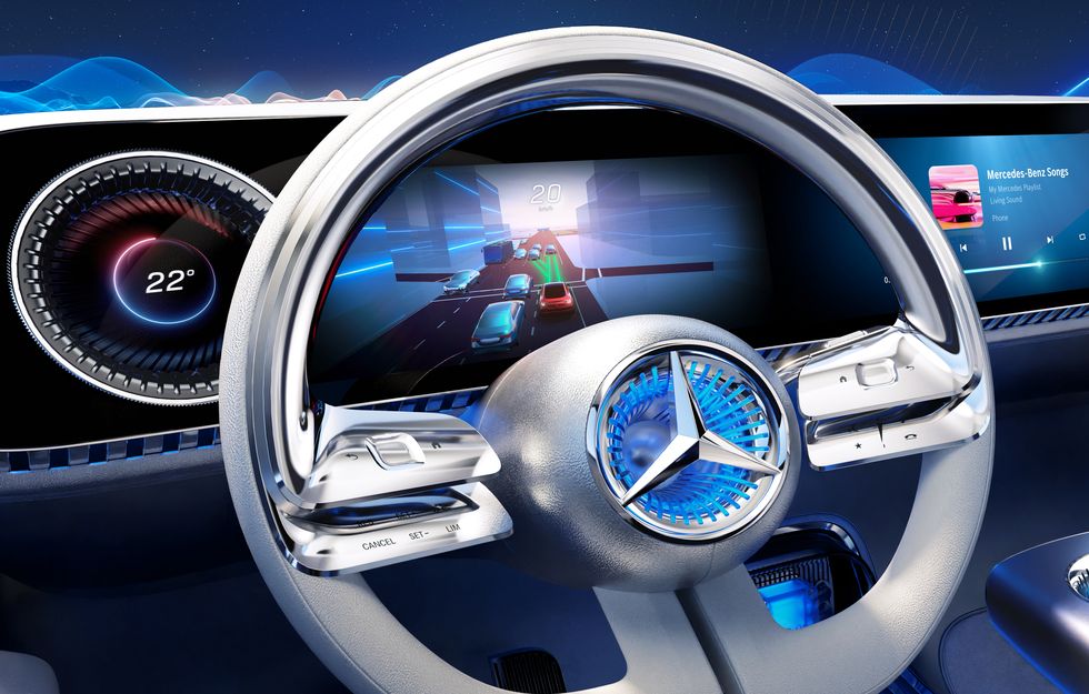 Mercedes MBUX Infotainment Goes Full Tech Bro at CES