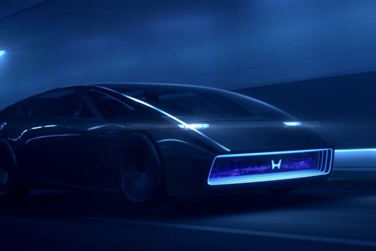Honda’s Sci-Fi Saloon Concept Previews New EV Coming in 2026