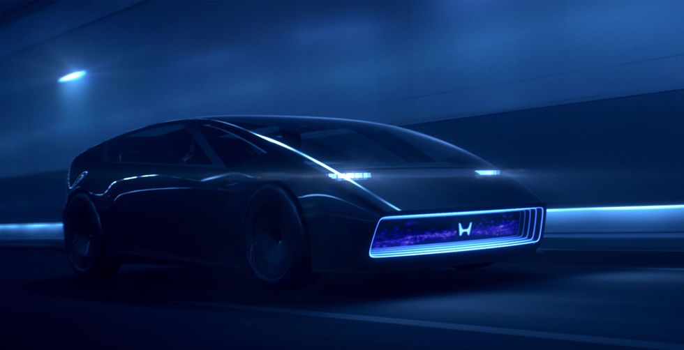 Honda’s Sci-Fi Saloon Concept Previews New EV Coming in 2026