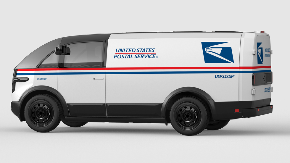 USPS Buying Six of EV Startup Canoo’s Pod-Like Delivery Vans