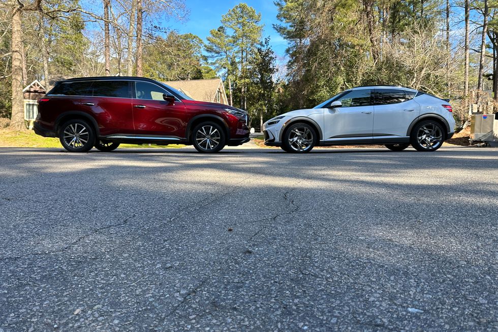 Would You Rather: 2024 Genesis GV60 vs. 2024 Infiniti QX60