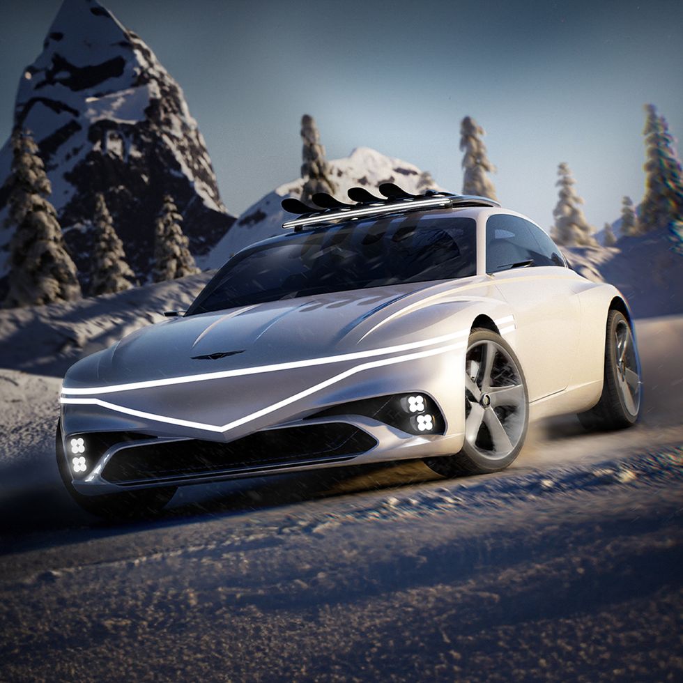 Elegant Genesis X Snow Speedium Concept Takes On Winter