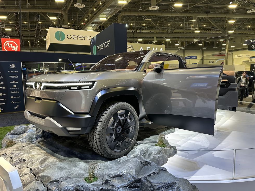 VinFast Debuts VF Wild, a Mid-Size Electric Pickup Concept, at CES
