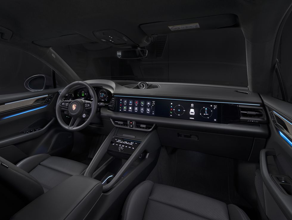 View Interior Photos of the 2024 Porsche Macan EV