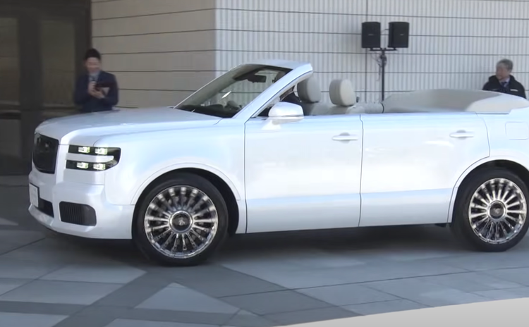 The Toyota Century SUV Convertible Is as Ridiculous as We Hoped