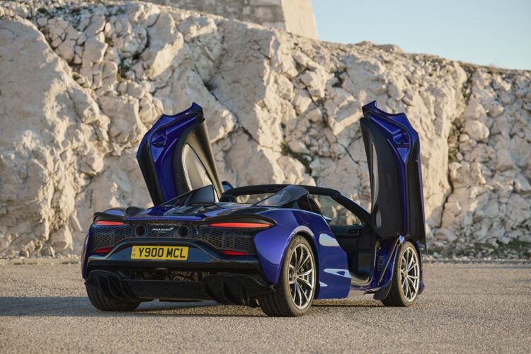 See Photos of the 2025 McLaren Artura Spider