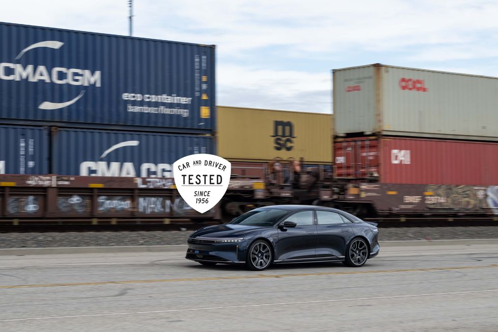 2024 Lucid Air Sapphire Is the Quickest EV We’ve Ever Tested