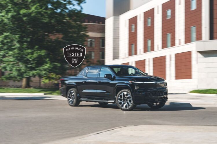 2024 Chevy Silverado EV Is the New Champ of Our Fast-Charging Test, Second in Range