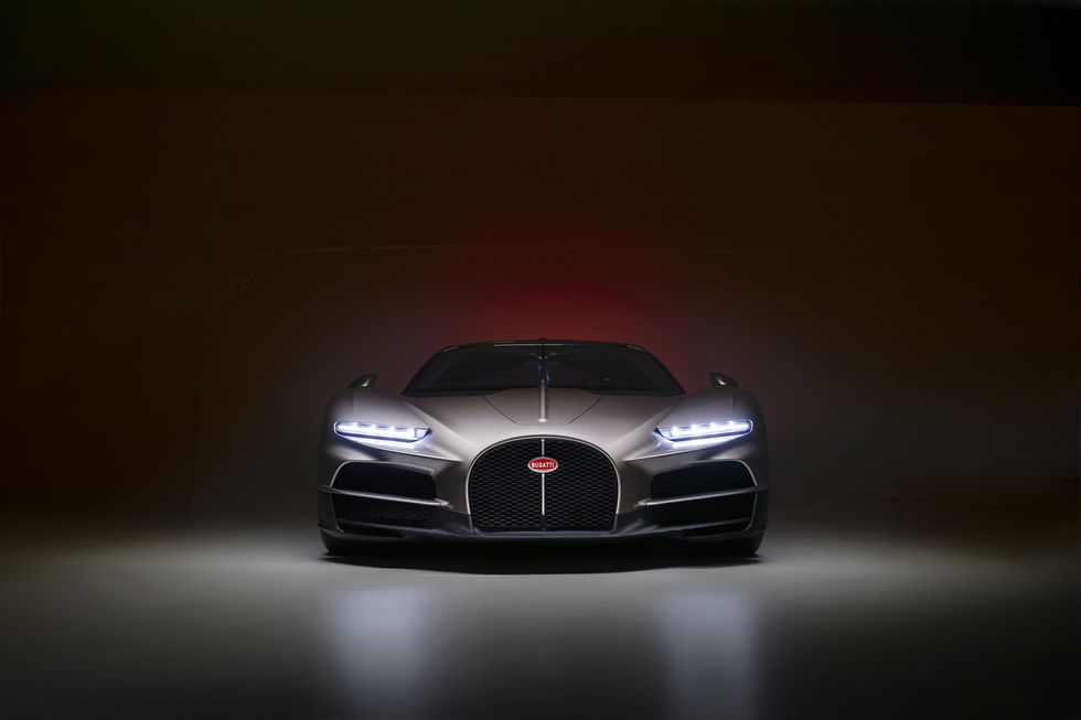 Bugatti Tourbillon Hypercar Revealed with 1775-HP Hybrid V-16 Powertrain