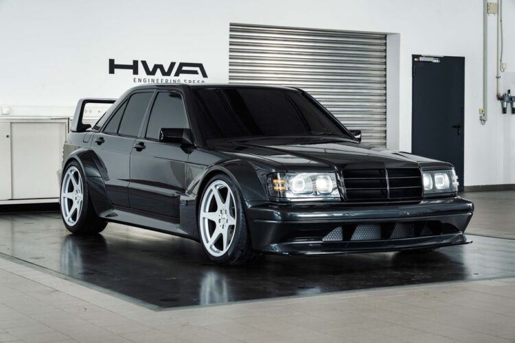 HWA’s New $770,000 Carbon-Bodied Mercedes 190E Gives the Icon New Life