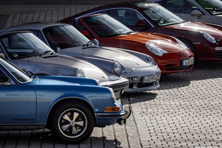 A Time Travel through Porsche 911 History