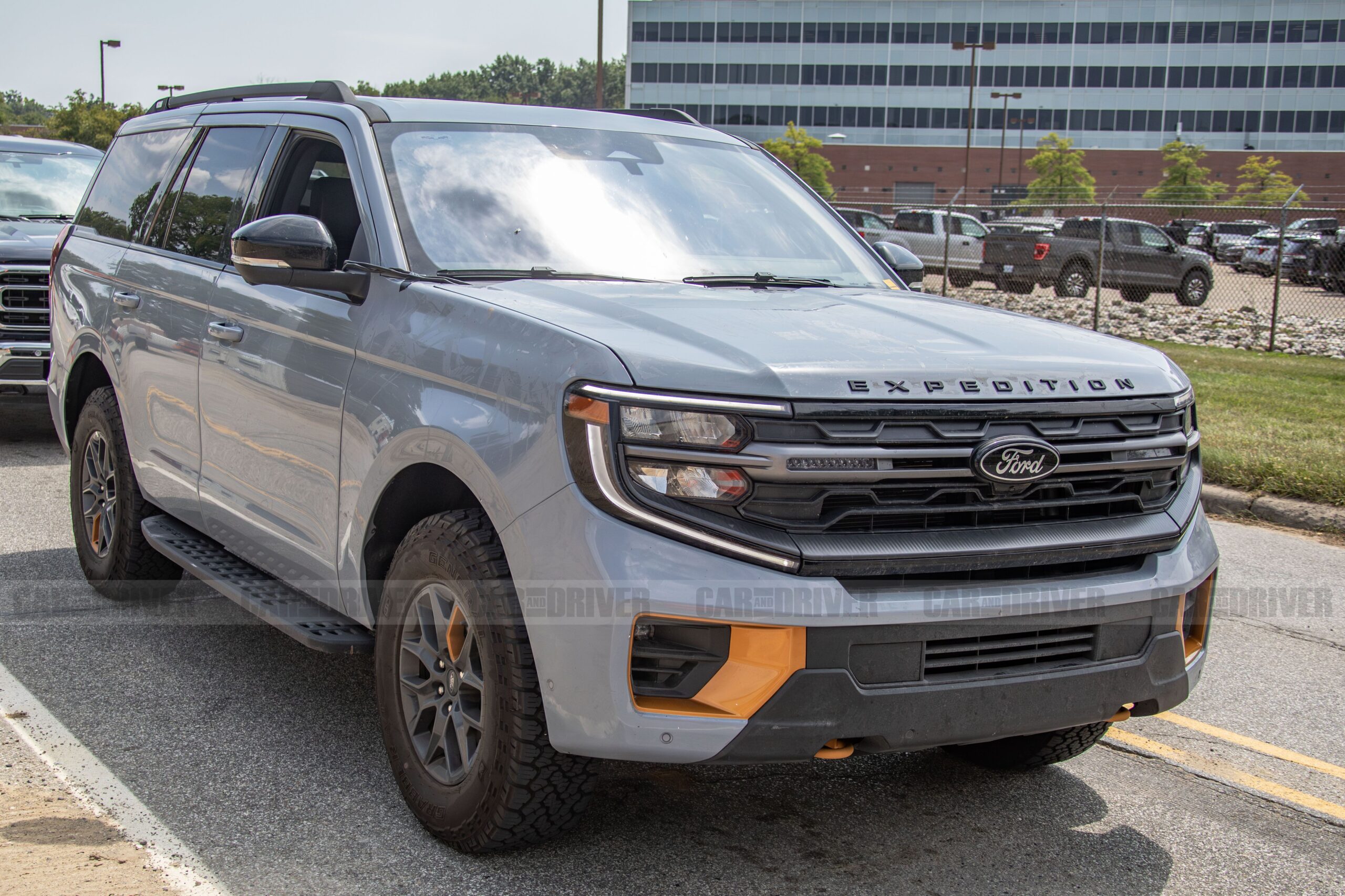 2025 Ford Expedition Tremor Spied Undisguised, Shows Off New Screens