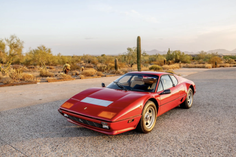 David Letterman Owned This 1983 Ferrari 512 BBi, Now’s Your Chance