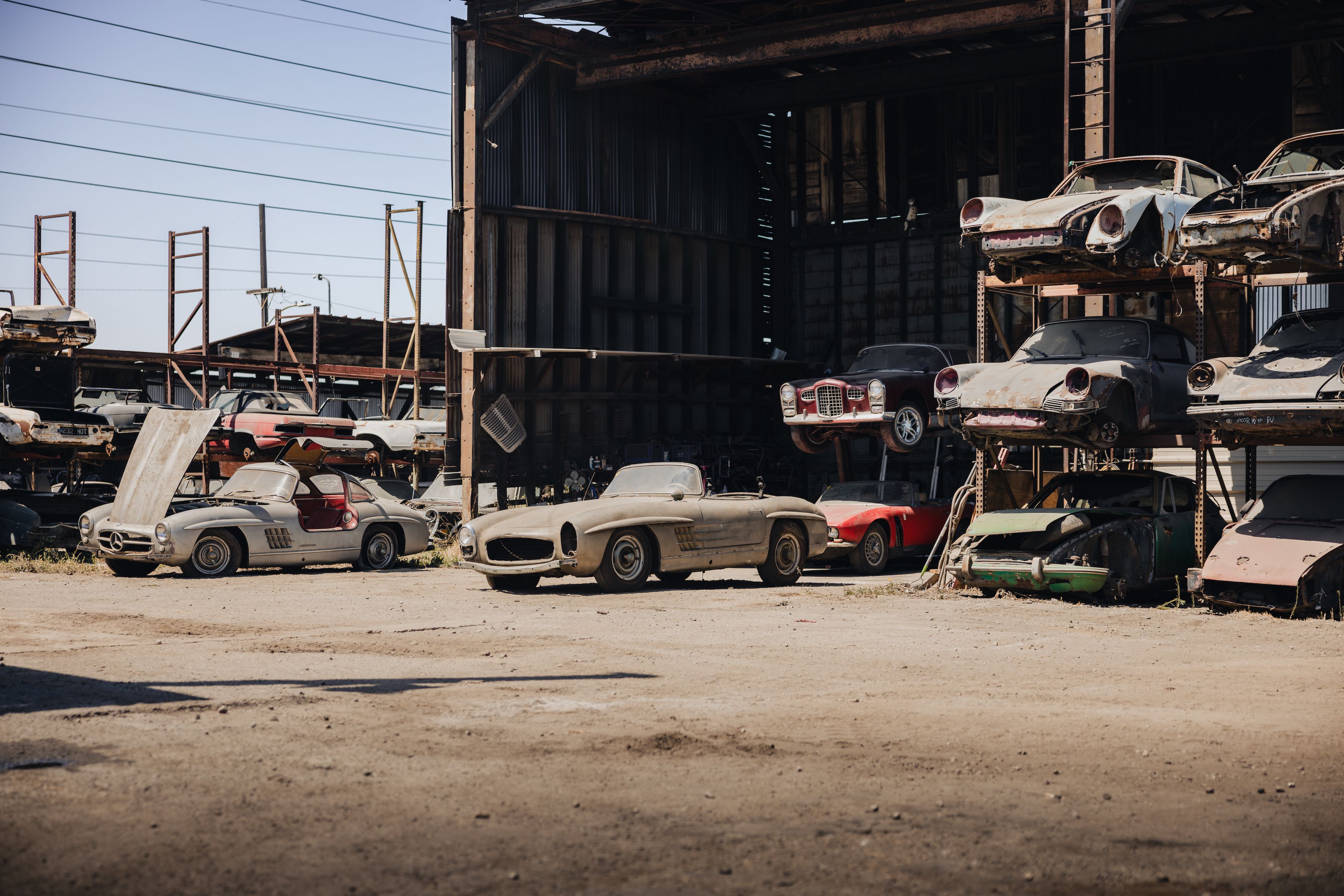 A Junkyard’s Yield of Automotive Treasures Is Headed to Auction