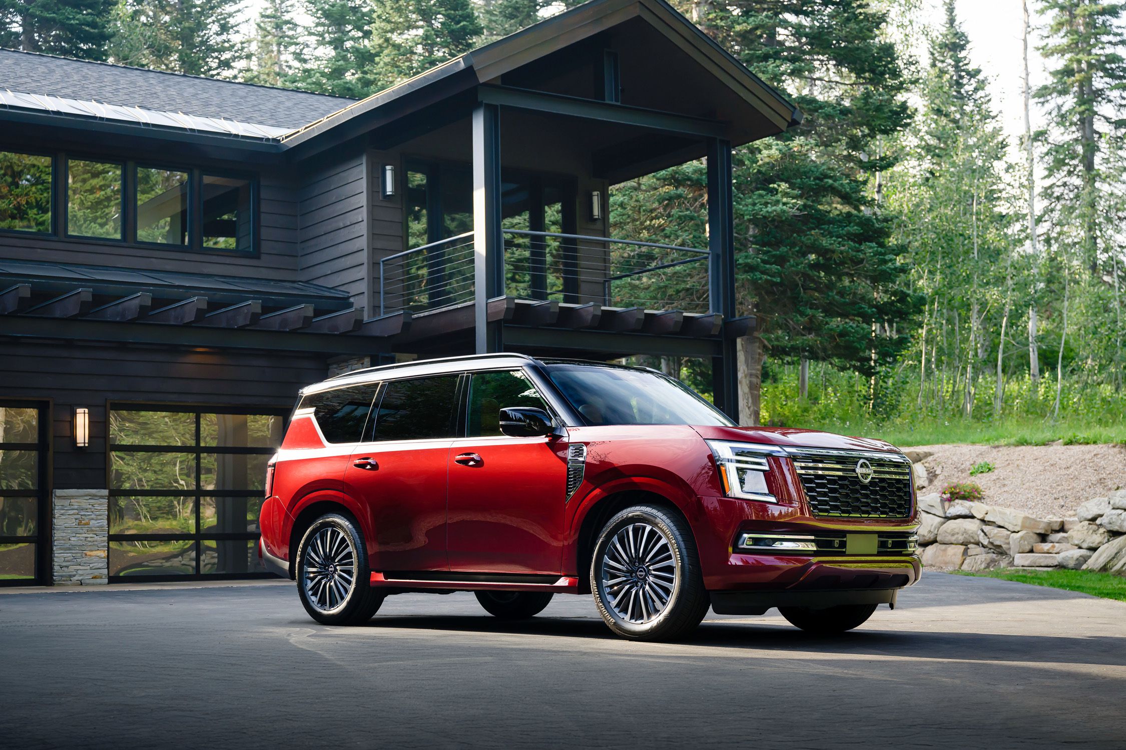 2025 Nissan Armada Ditches the V-8 but Promises More Capability