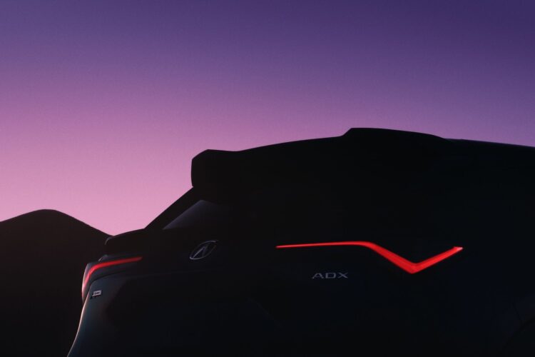 2025 Acura ADX Teaser Photos Preview an Upscale Honda HR-V