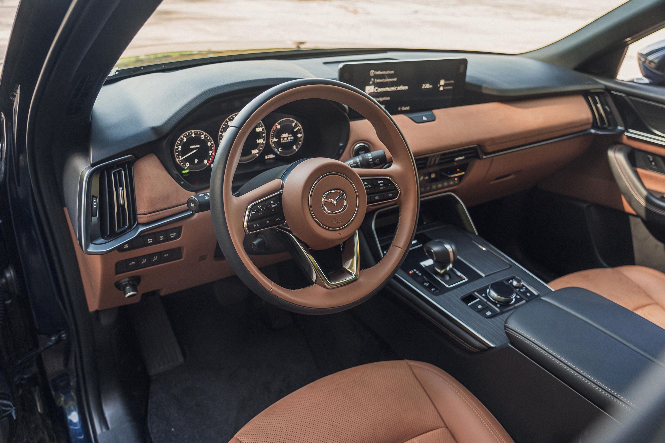 View Interior Photos of the 2024 Mazda CX-90 Turbo S Premium Plus