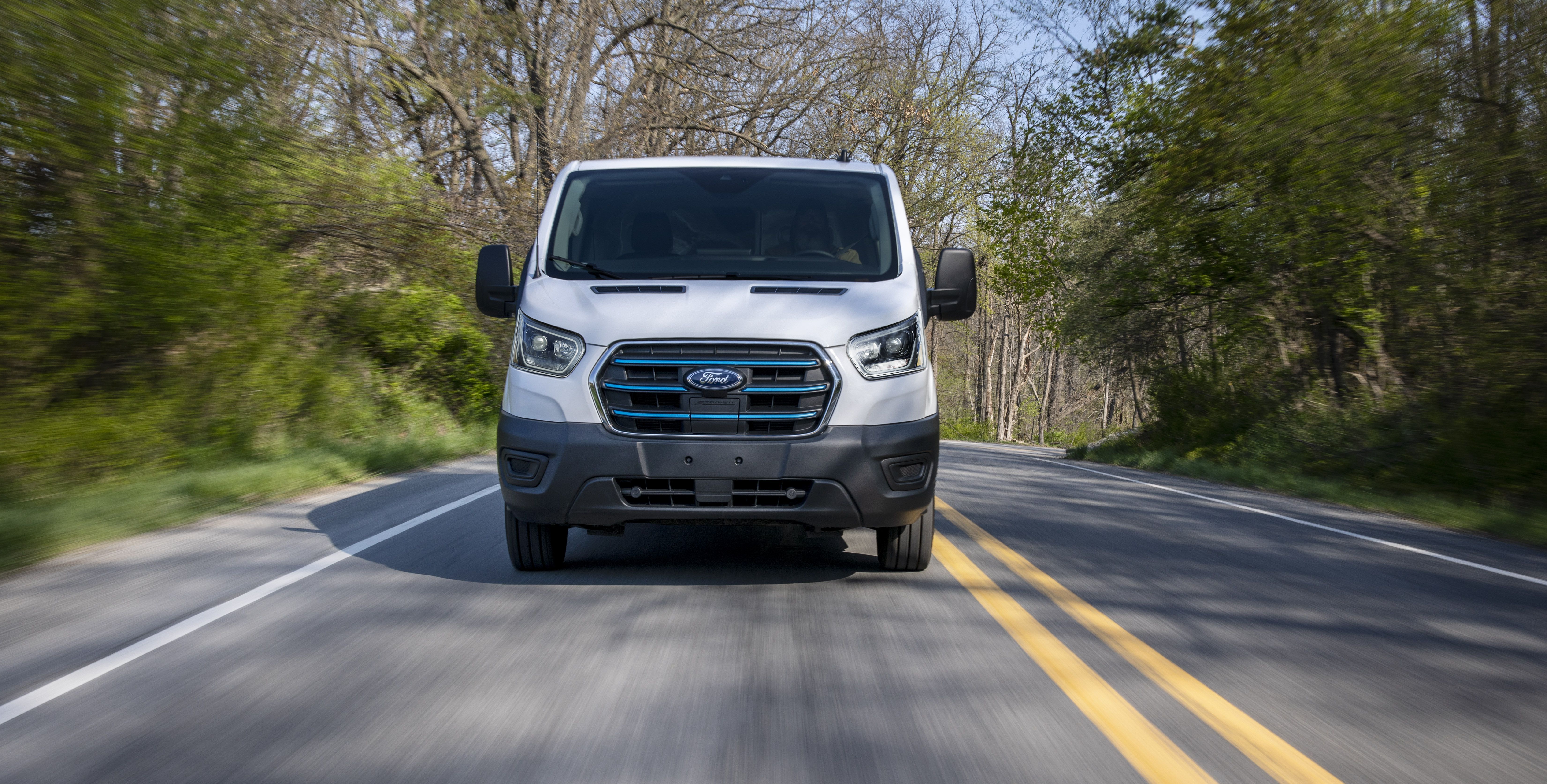 2025 Ford E-Transit Starts at $47,795, Same as the Gas-Fed Transit