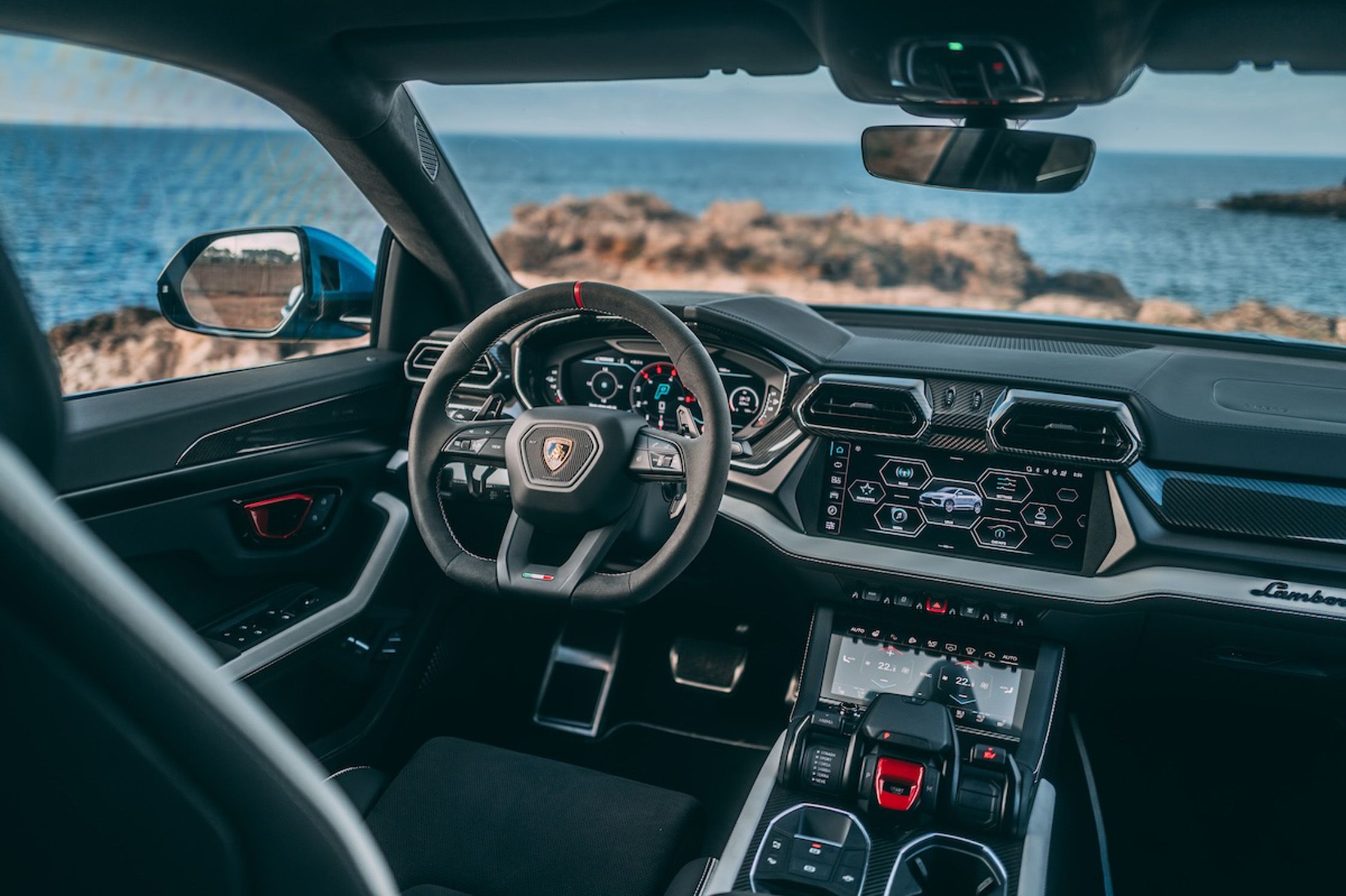 View Interior Photos of the 2025 Lamborghini Urus SE Hybrid