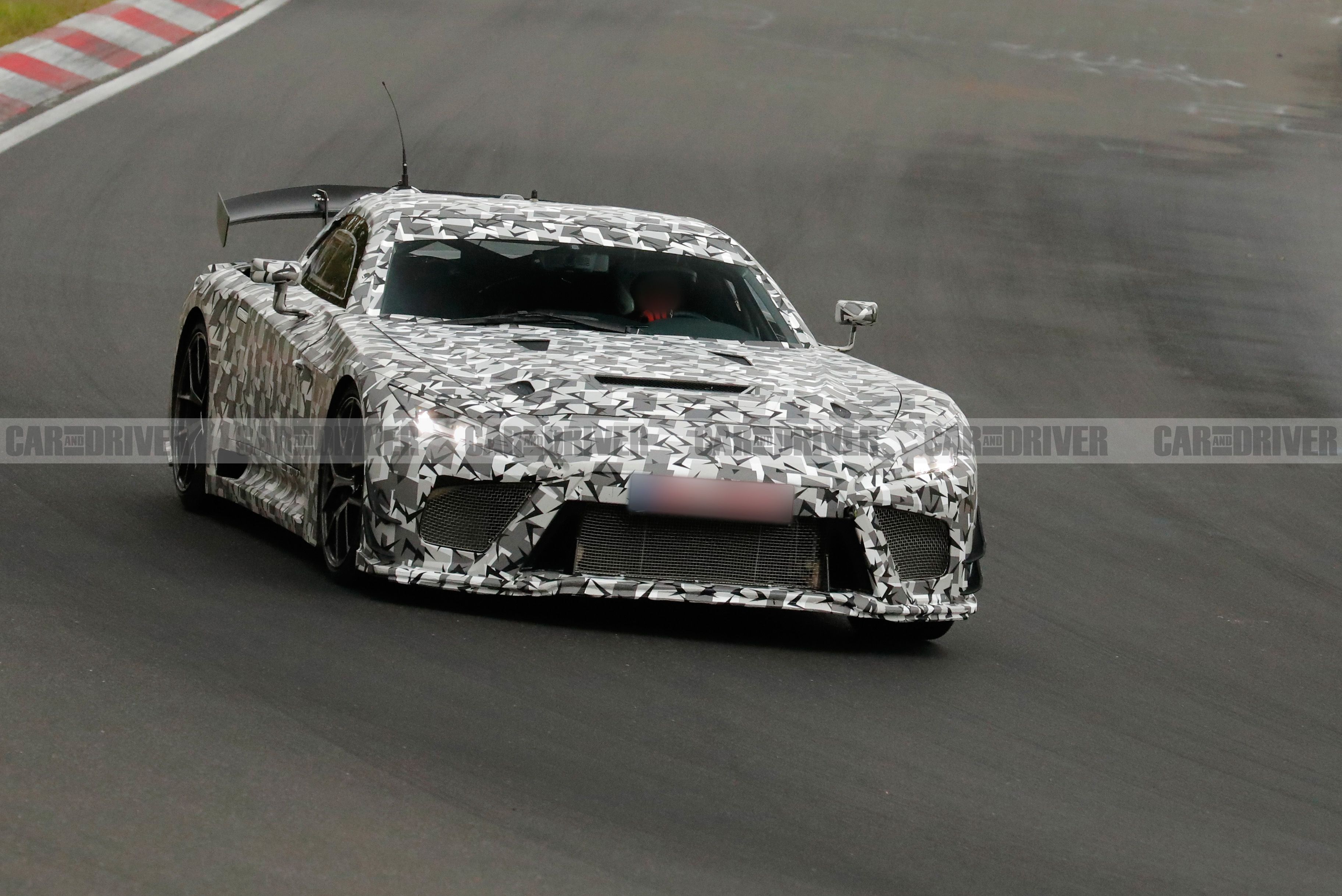 Lexus LFA Successor, Possibly Called LFR, Spied Testing at the Nürburgring