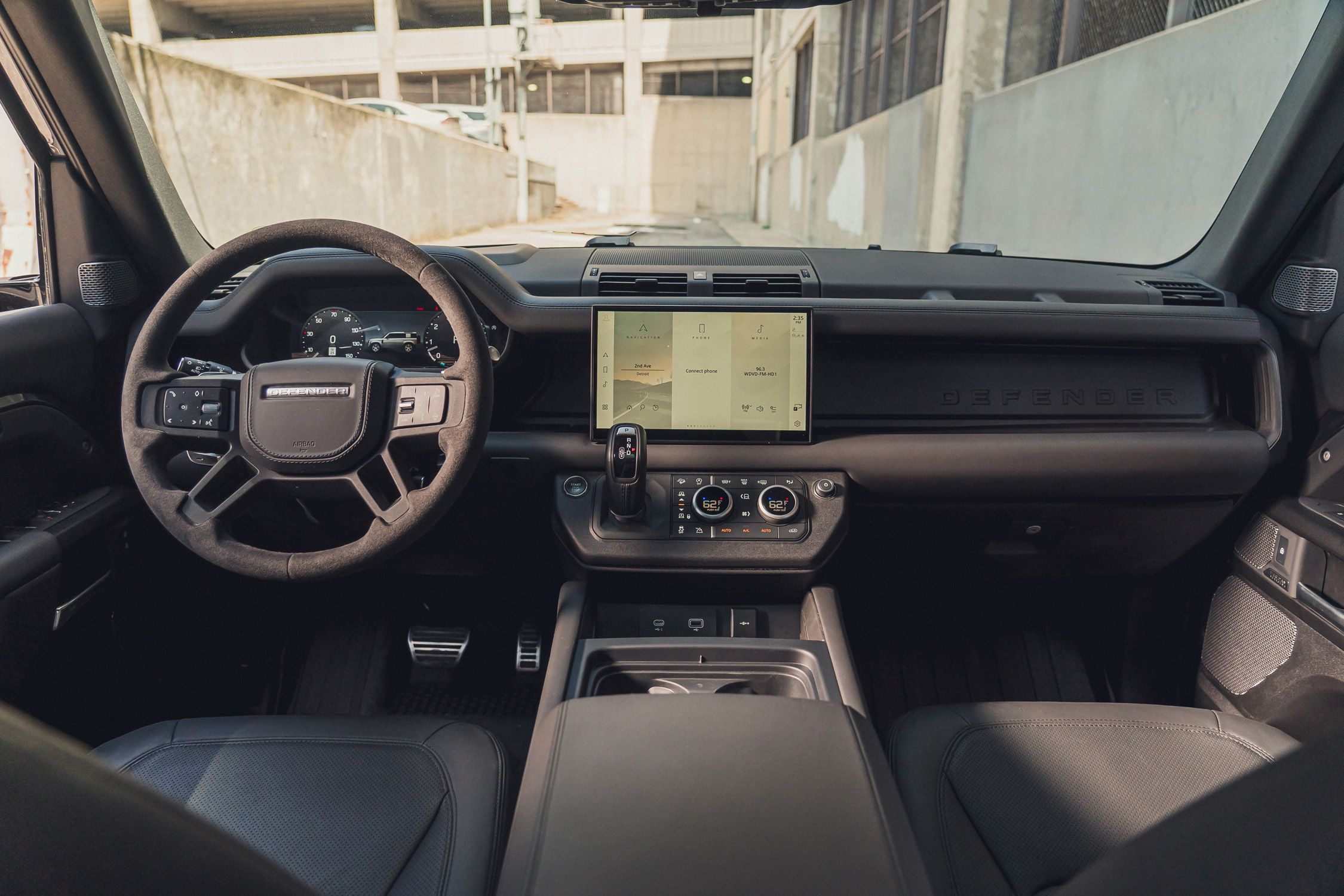 View Interior Photos of the 2023 Land Rover Defender 110 V8