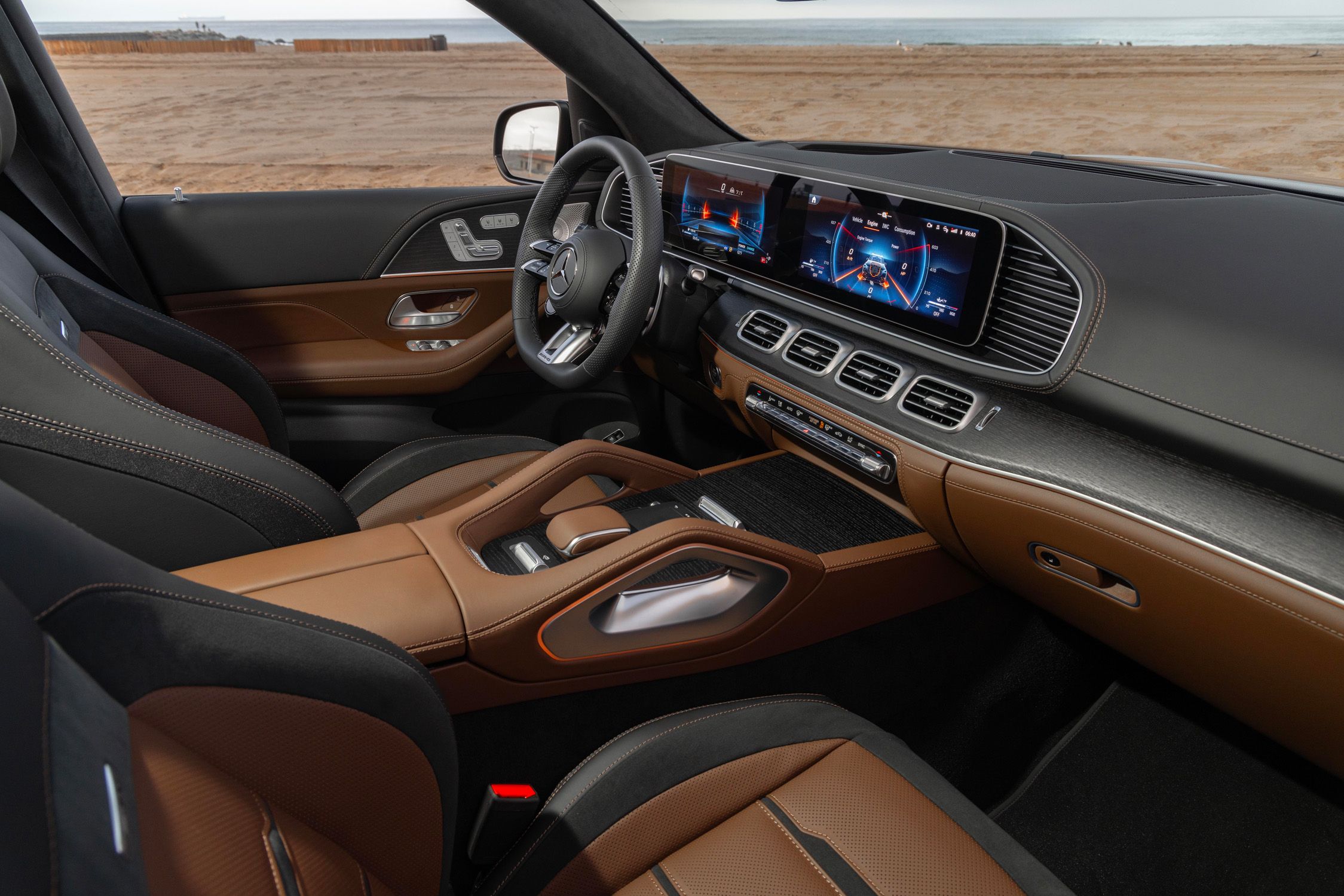 View Interior Photos of the 2024 Mercedes-AMG GLS63