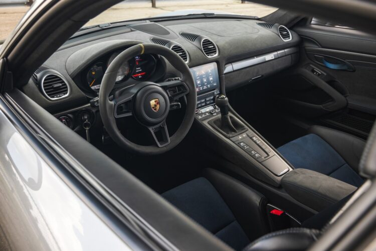 View Interior Photos of the 2023 Porsche 718 Cayman GT4 RS Manthey Racing