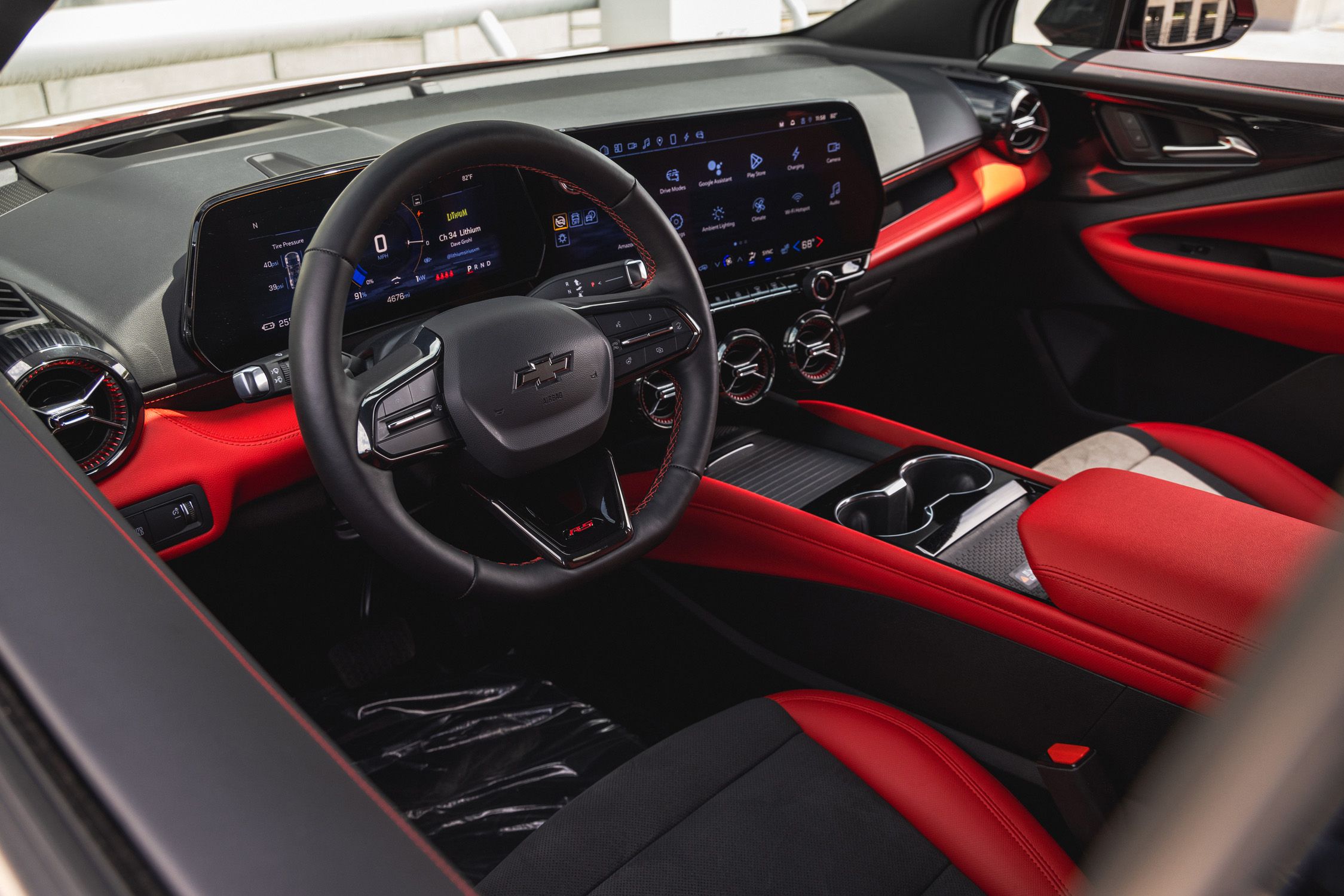 View Interior Photos of the 2024 Chevrolet Blazer EV RS