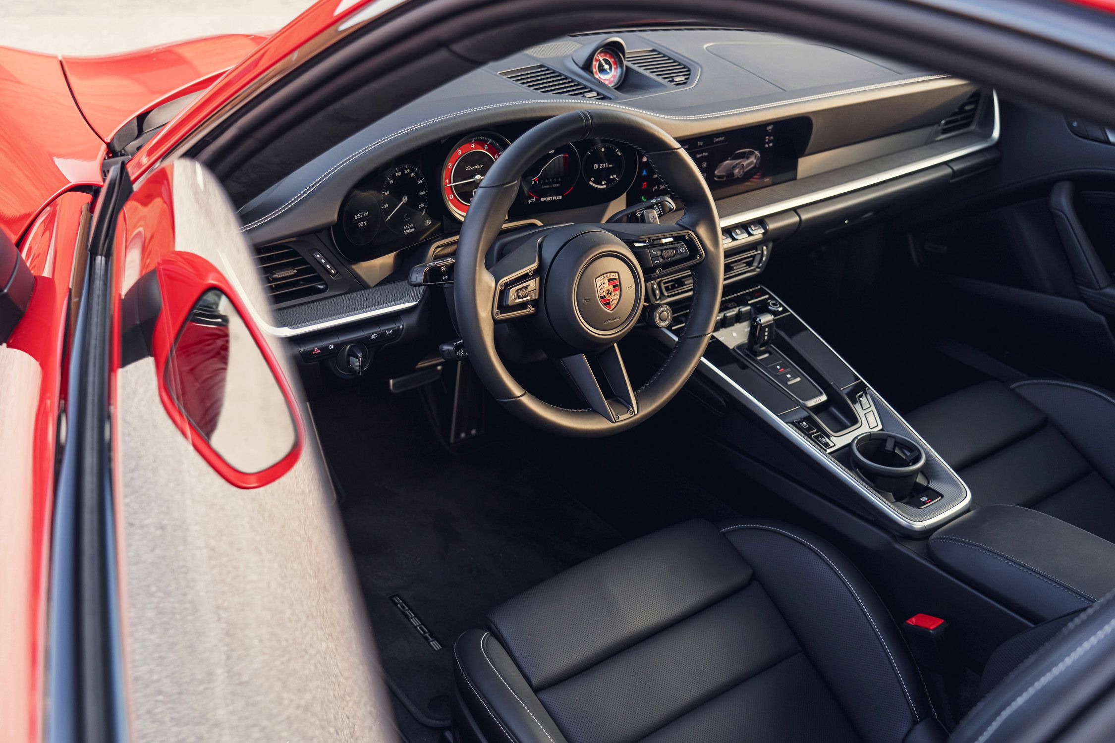 View Interior Photos of the 2024 Porsche 911 Turbo