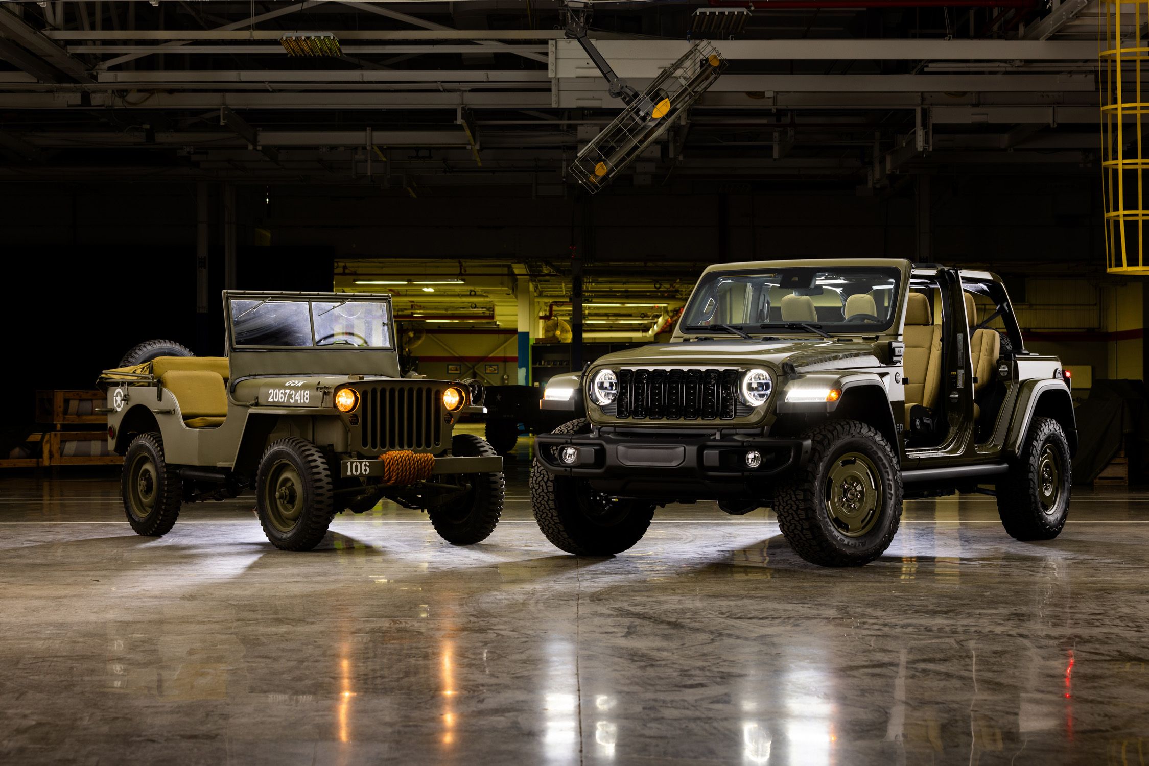 2025 Jeep Wrangler 4xe Willys ’41 Is a Patriotic Plug-In Homage