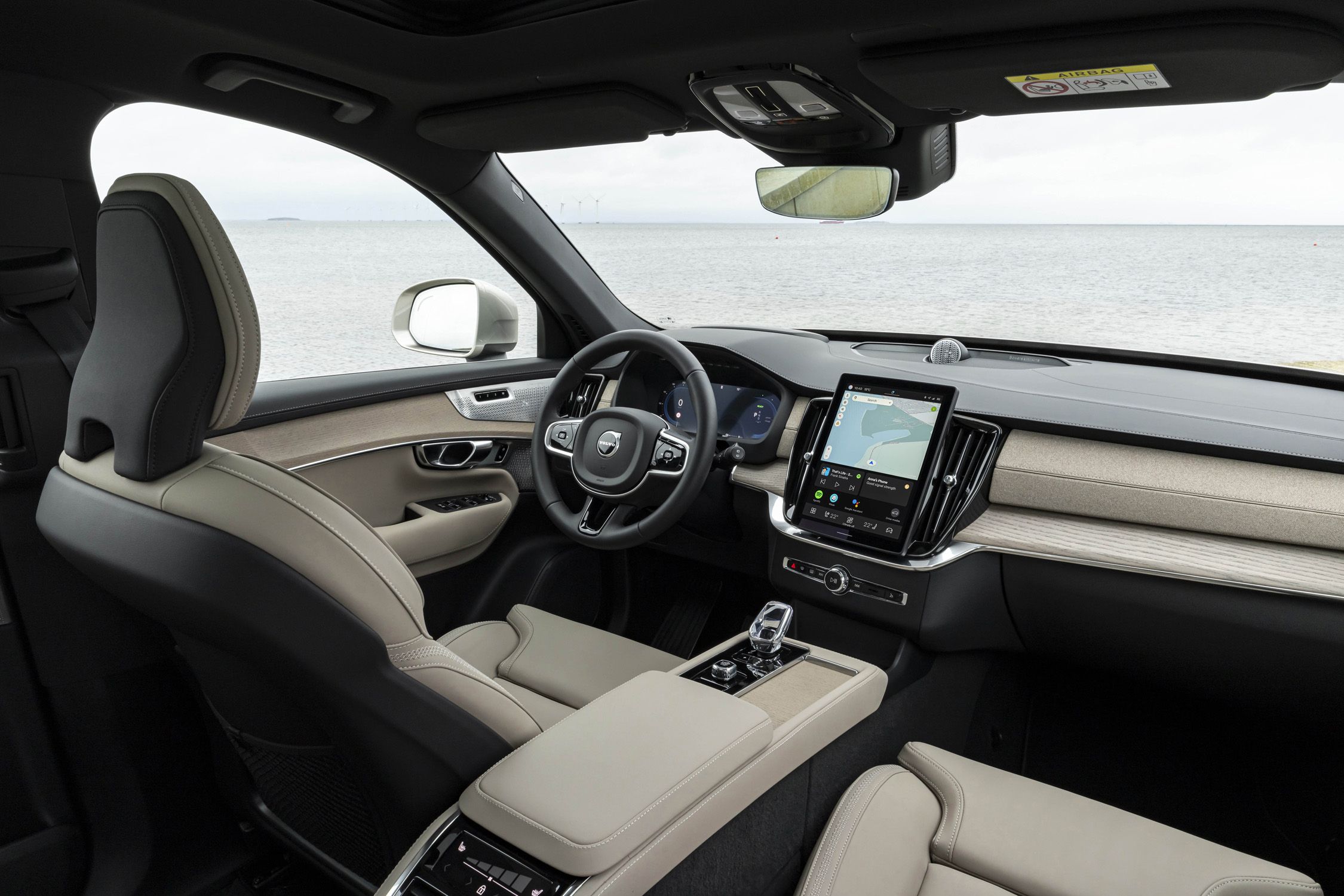View Interior Photos of the 2025 Volvo XC90