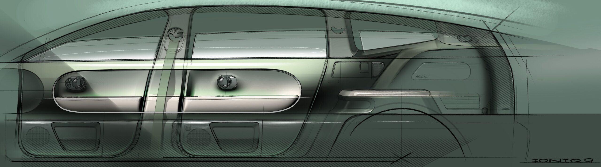 Hyundai Ioniq 9 Interior Teased Ahead of LA Auto Show Debut