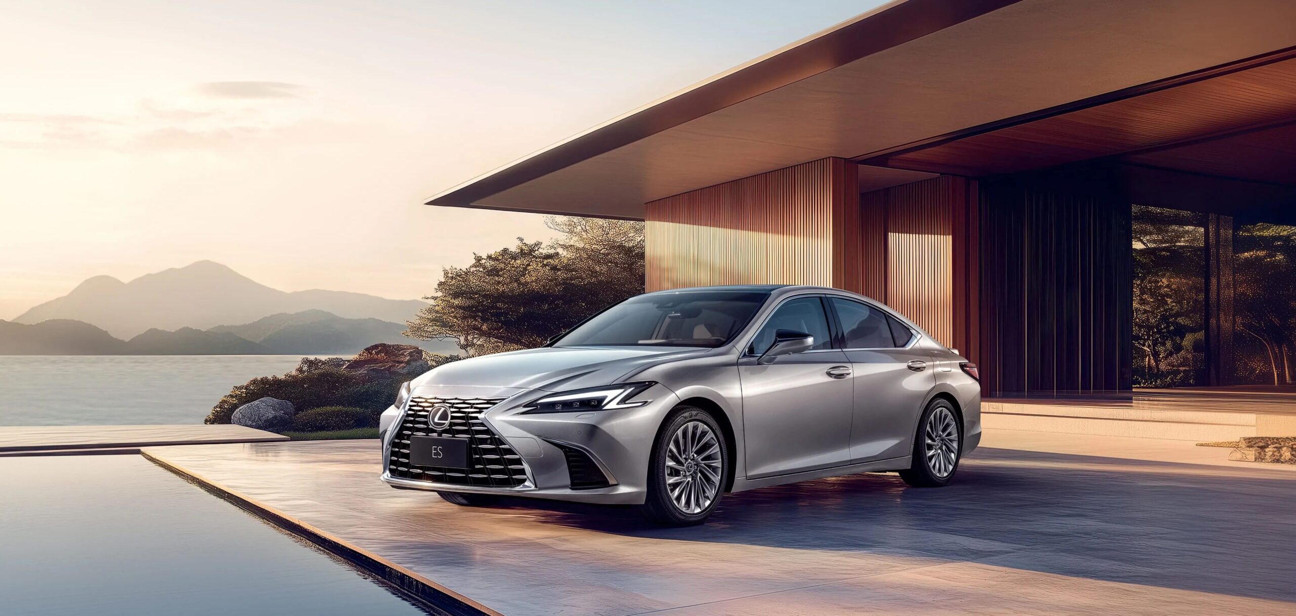Refreshed Lexus ES Revealed for China with Sharper Styling