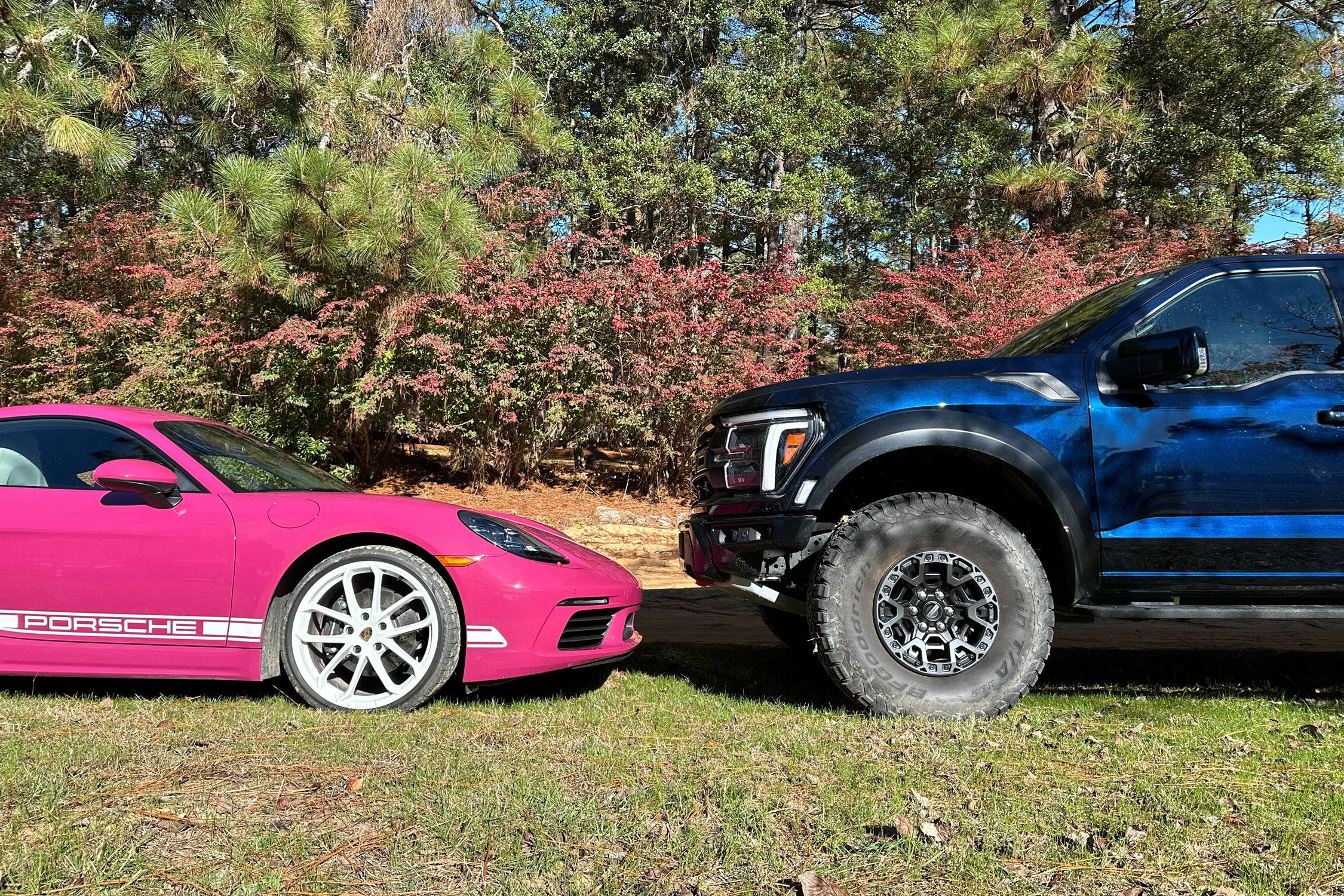 Would You Rather: Ford F-150 Raptor R vs. Porsche 718 Cayman