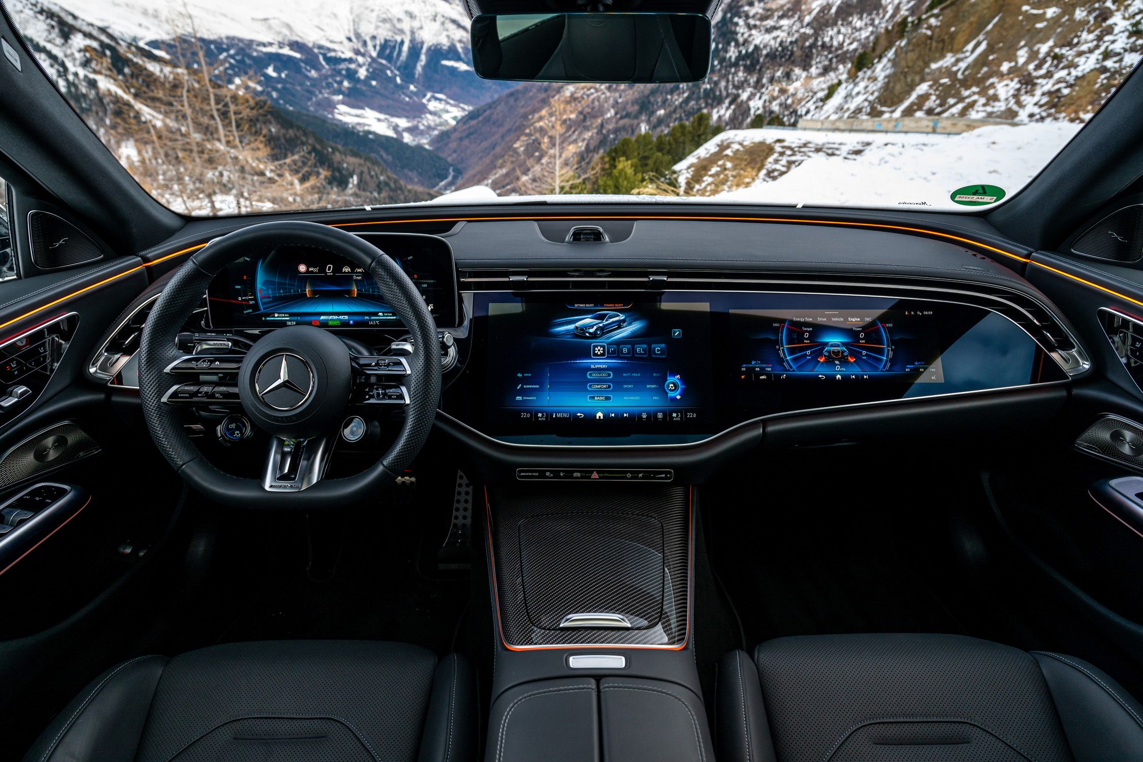 View Interior Photos of the 2025 Mercedes-AMG E53