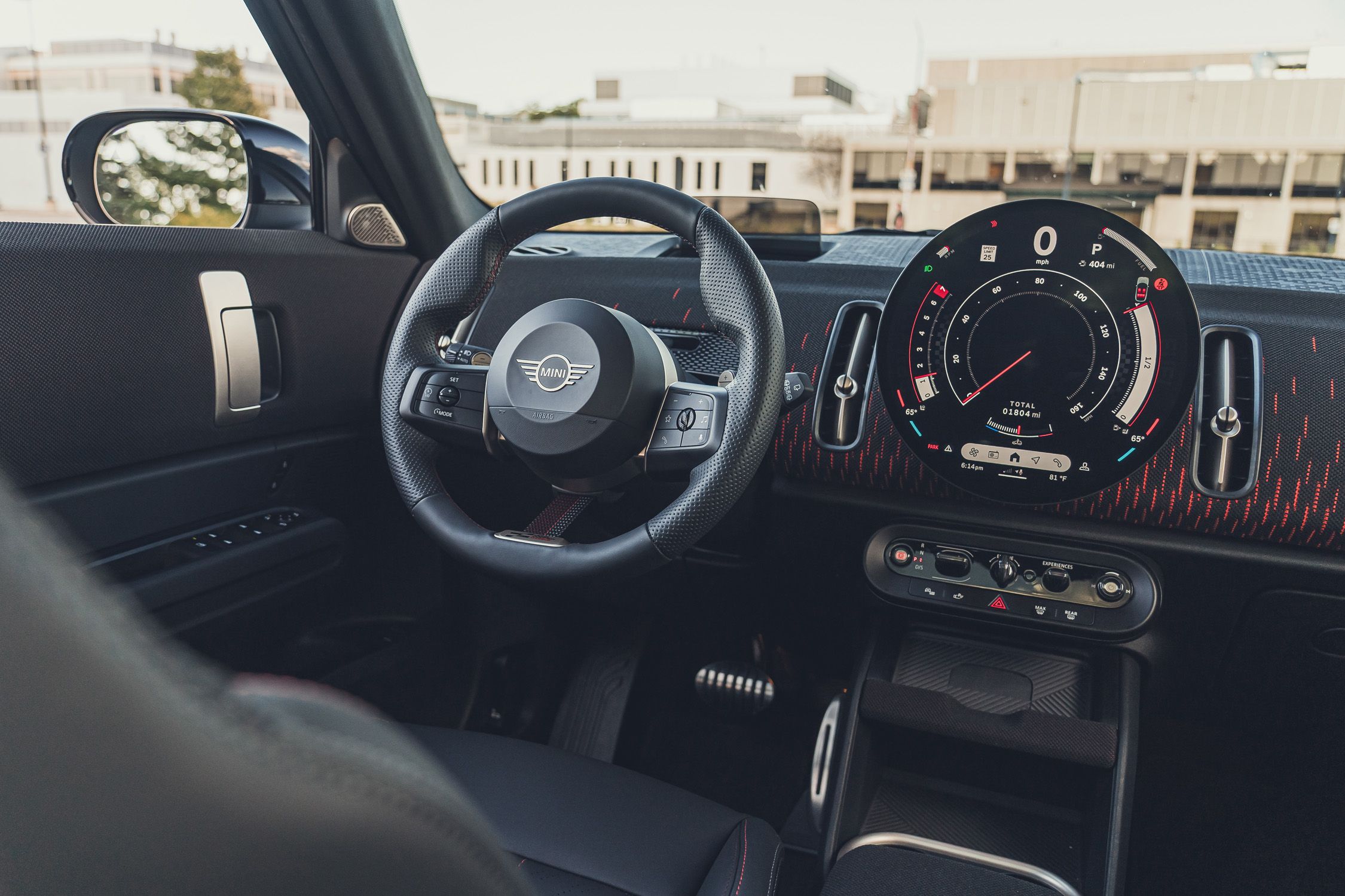View Interior Photos of the 2025 Mini Countryman John Cooper Works