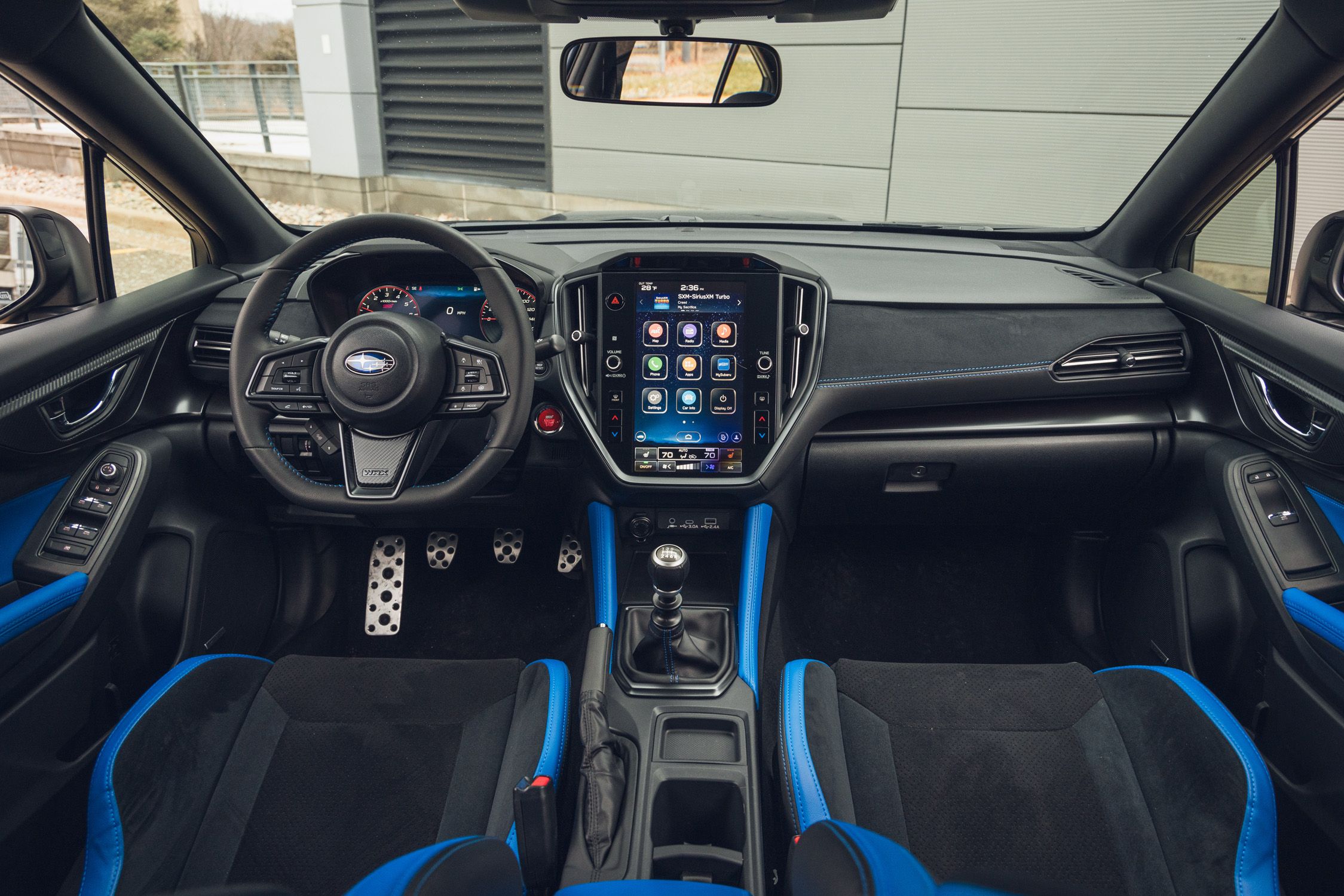 View Interior Photos of the 2025 Subaru WRX tS
