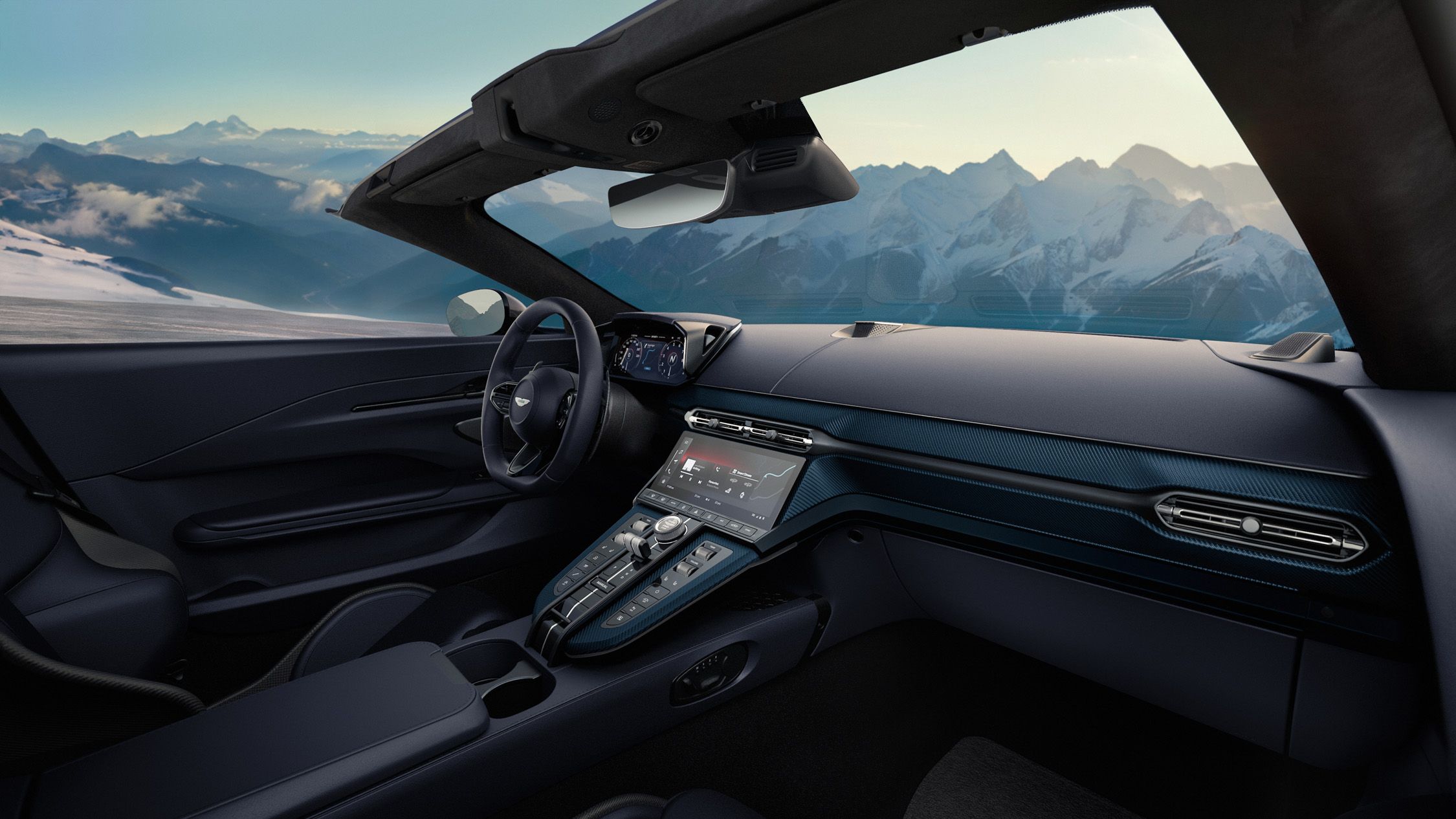 View Interior Photos of the 2026 Aston Martin Vantage Roadster