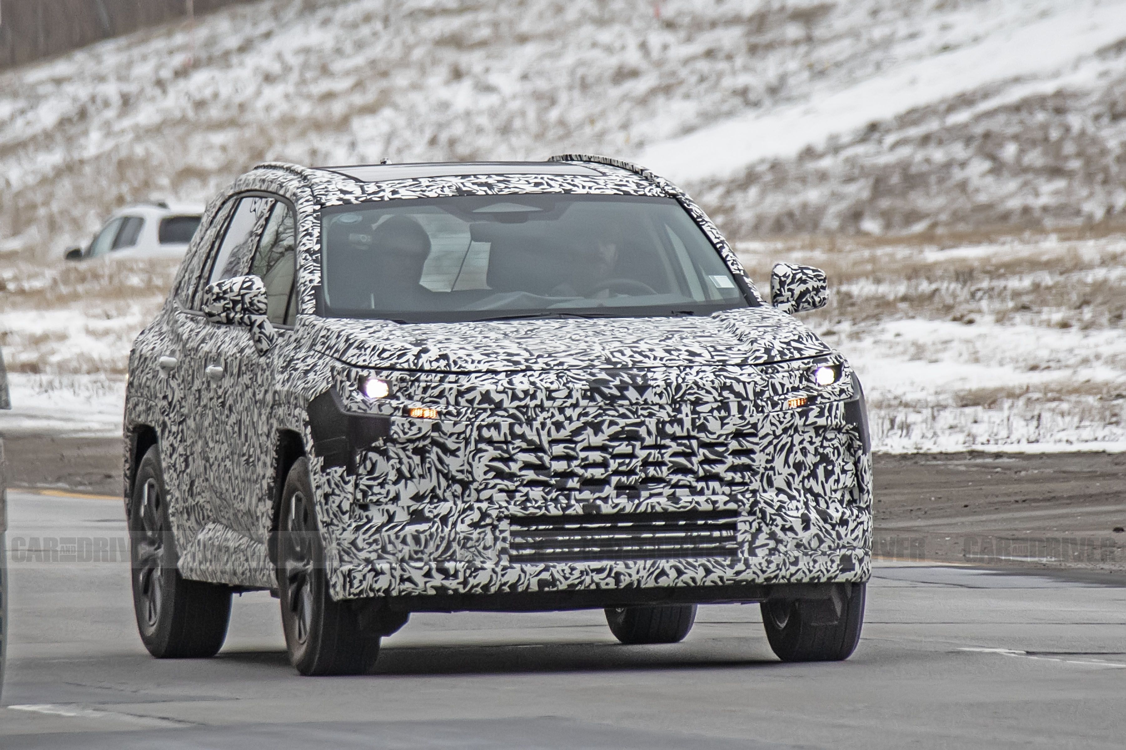 2026 Toyota RAV4 Spied with Blockier Styling, Could Go Hybrid-Only