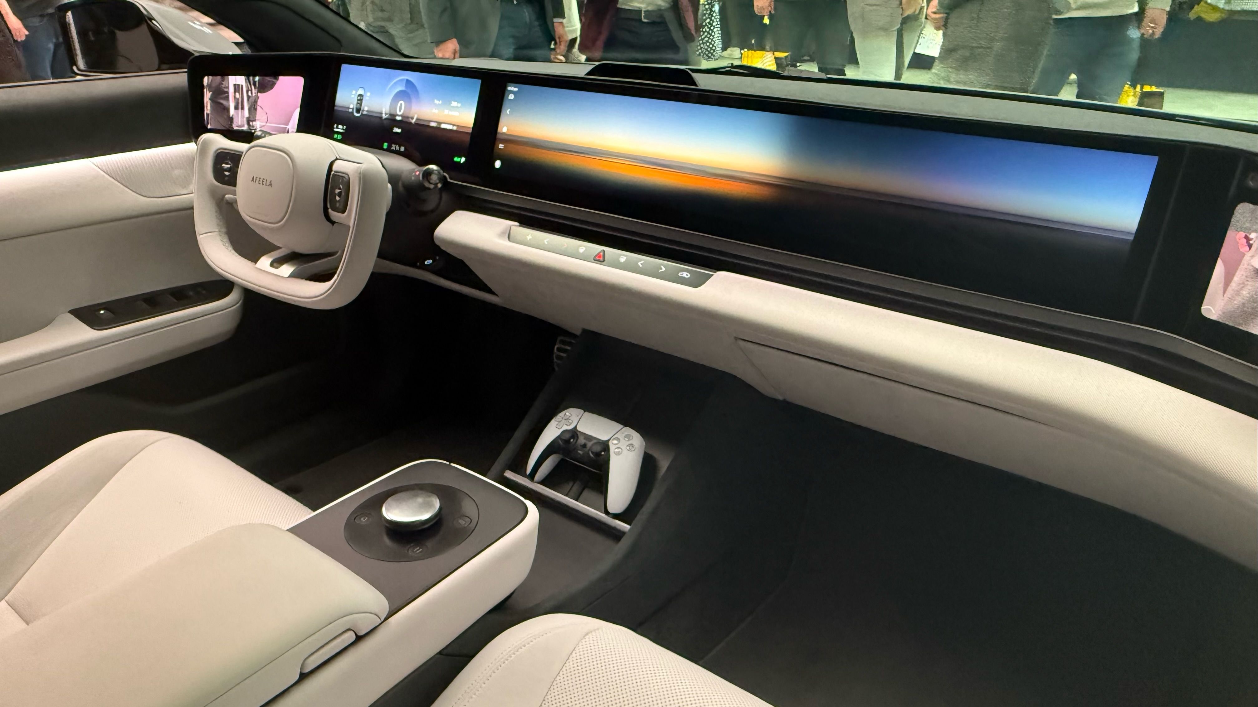 Hands On with Sony Honda Mobility’s 2026 Afeela 1 at CES 2025