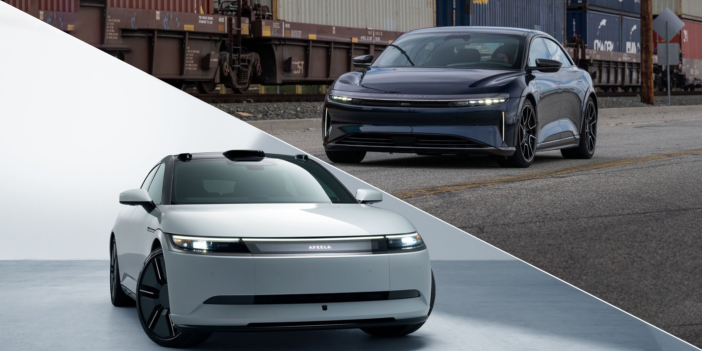 Lucid Air Pure vs. Sony Honda Mobility Afeela 1: Comparing Startup EVs